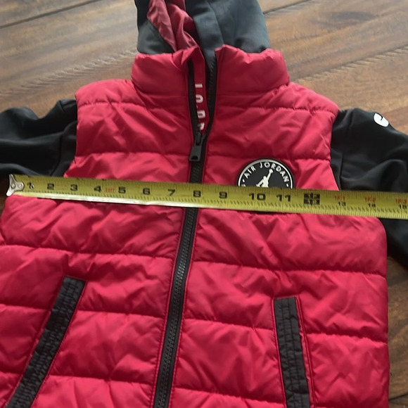 JORDAN Air Jordan & Swiss Tech red blue Puffer Jackets  XS (3/4) (4/5) bundle - Picture 13 of 17